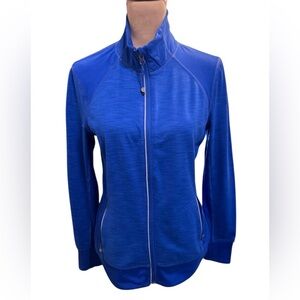 Tangerine Brand Activewear Women's Full Zip Long Sleeve Athletic Top Size Medium